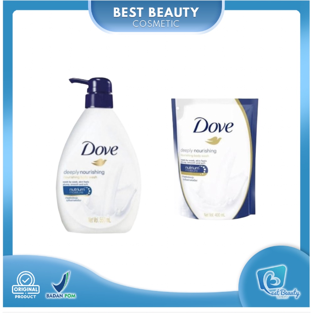 ★ BB ★ Dove Body Wash Deeply Nourishing Pump -  Refill