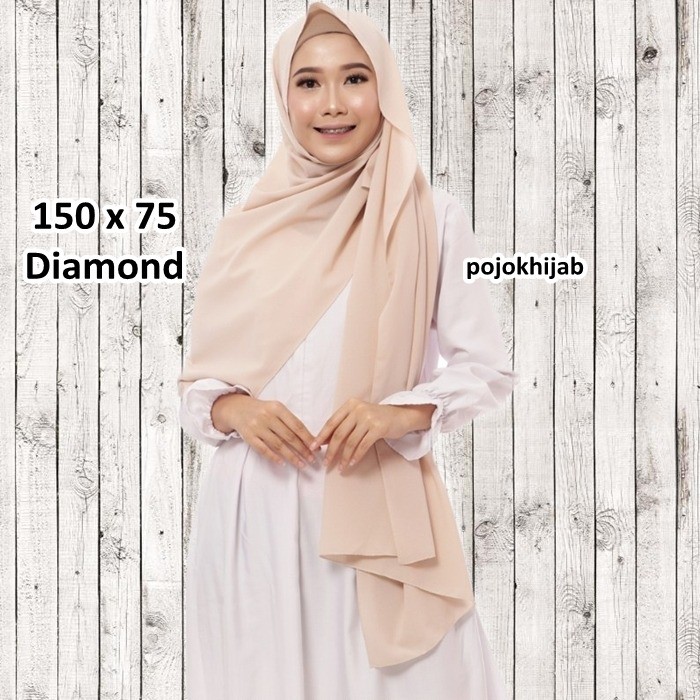 Kerudung Pasmina Sabyan Pashmina Diamond Eclusive / Jilbab Pashmina Sabyan Diamond