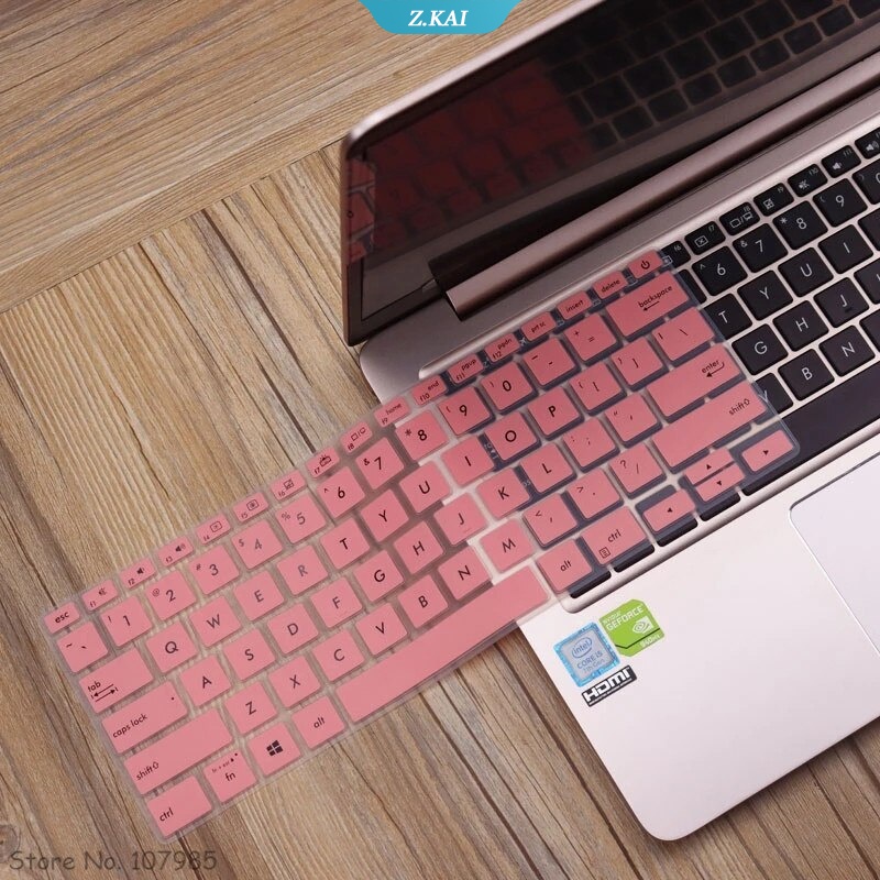 Skin Silikon Cover Keyboard Laptop Ukuran 14 &quot;Untuk ASUS Zenbook 14 UX433 UX433F UX433FAC Ux433Fn UX433