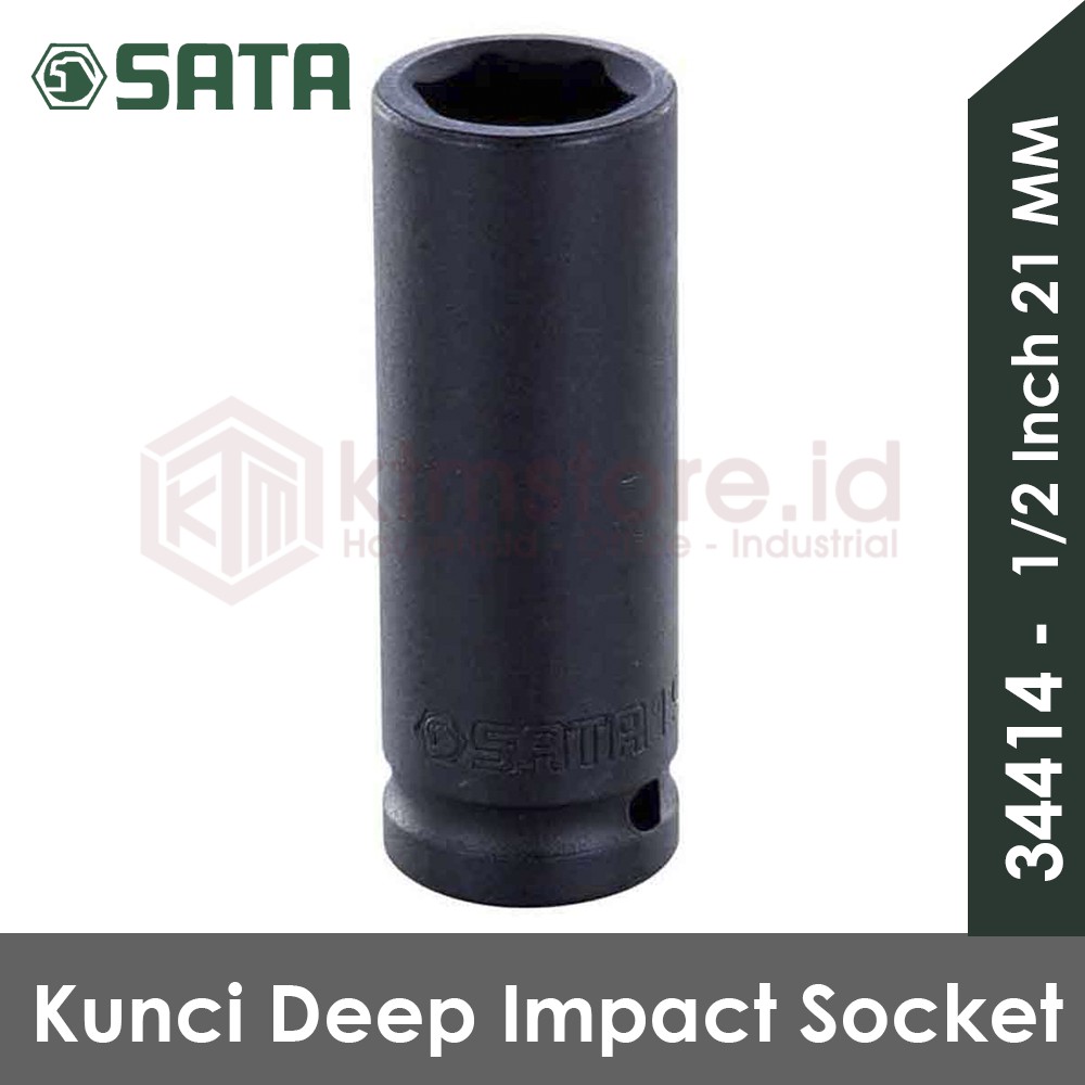 SATA SOCKET 1/2 INCH Deep Impact 21 MM 34414