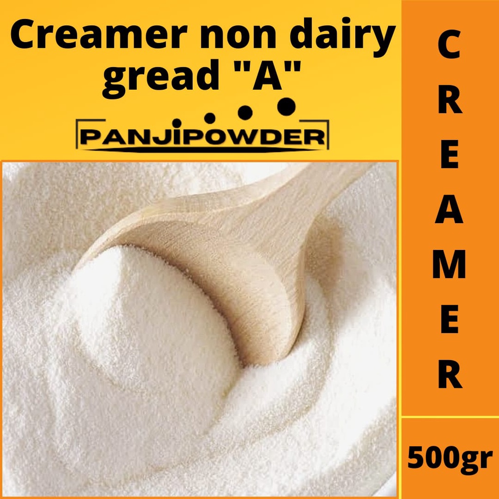 CREAMER BUBUK 500GR  CREAMER BUBUK KRIMER BUBUK POWDER NON DAIRY CREAMER  500gr CREAMER NABATI CREAMER 500GRAM BUBUK CREAMER CREAMER 500GRAM