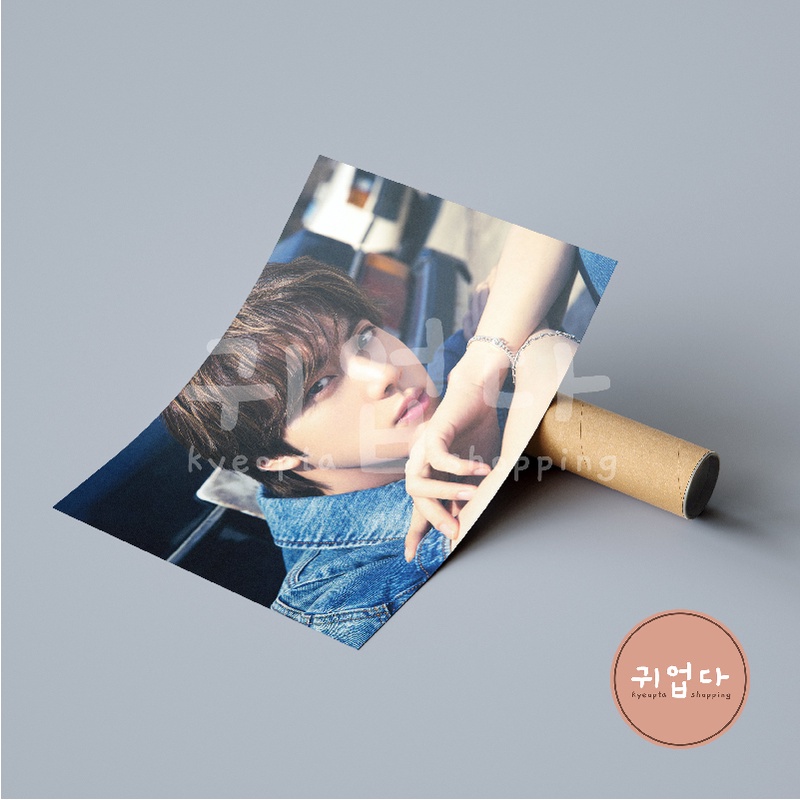 POSTER DINDING BTS BUTTER CONCEPT 3 JIN