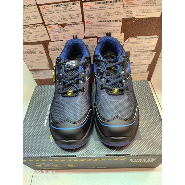 Sepatu Safety Jogger Cador ESD S1P Blue - Sepatu Jogger Berkualitas