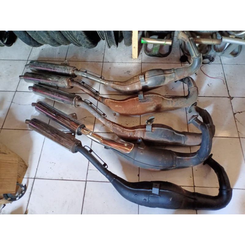 KNALPOT ORI NINJA R RR (COPOTAN)