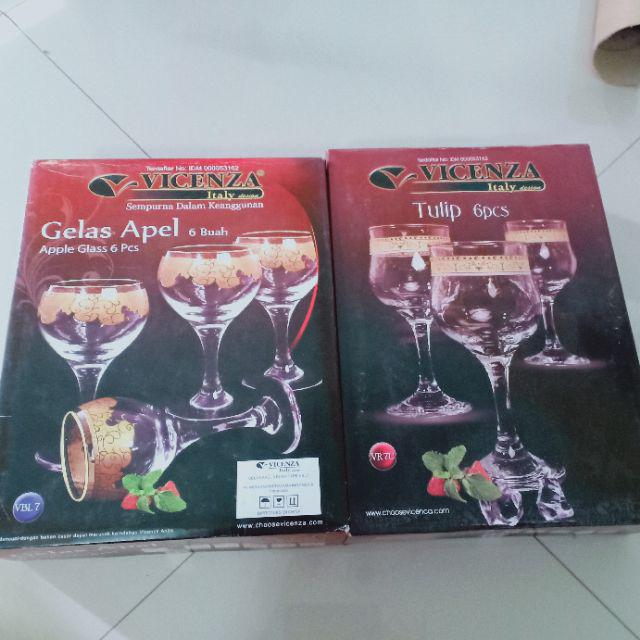 Gelas Goblet Vr7u Tulip Original Vicenza