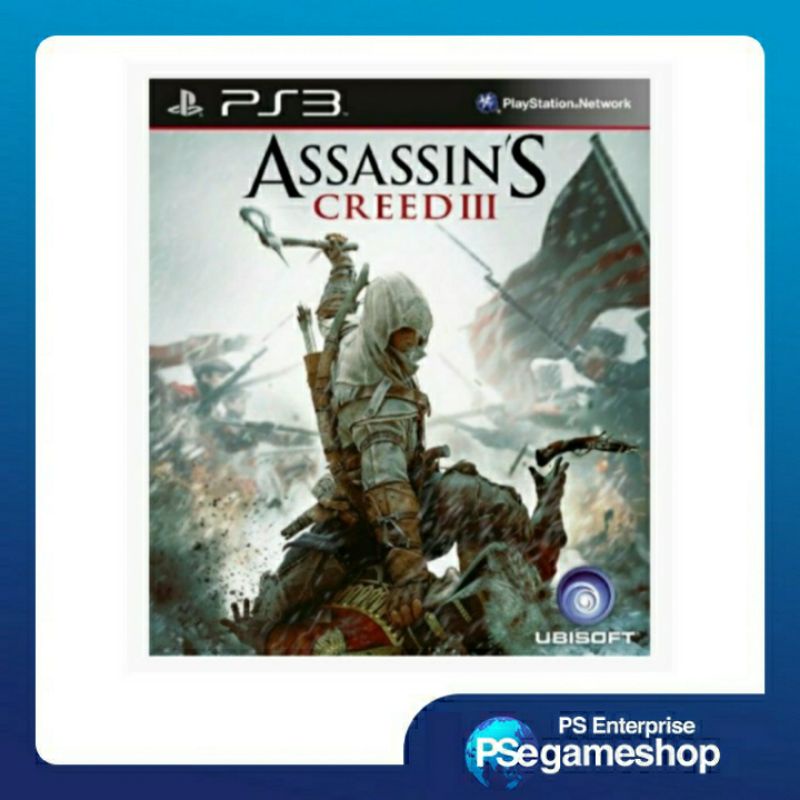 PS3 Assassin's Creed III - ( Eng / noseal ) preloved