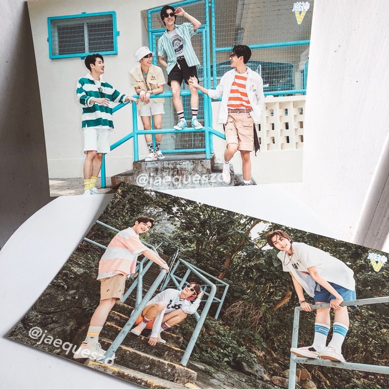 WayV Summer Vacation Kit 2019 Group Poster [ Sharing ] Lucas Winwin Kun Xiaojun Yangyang Ten Hendery