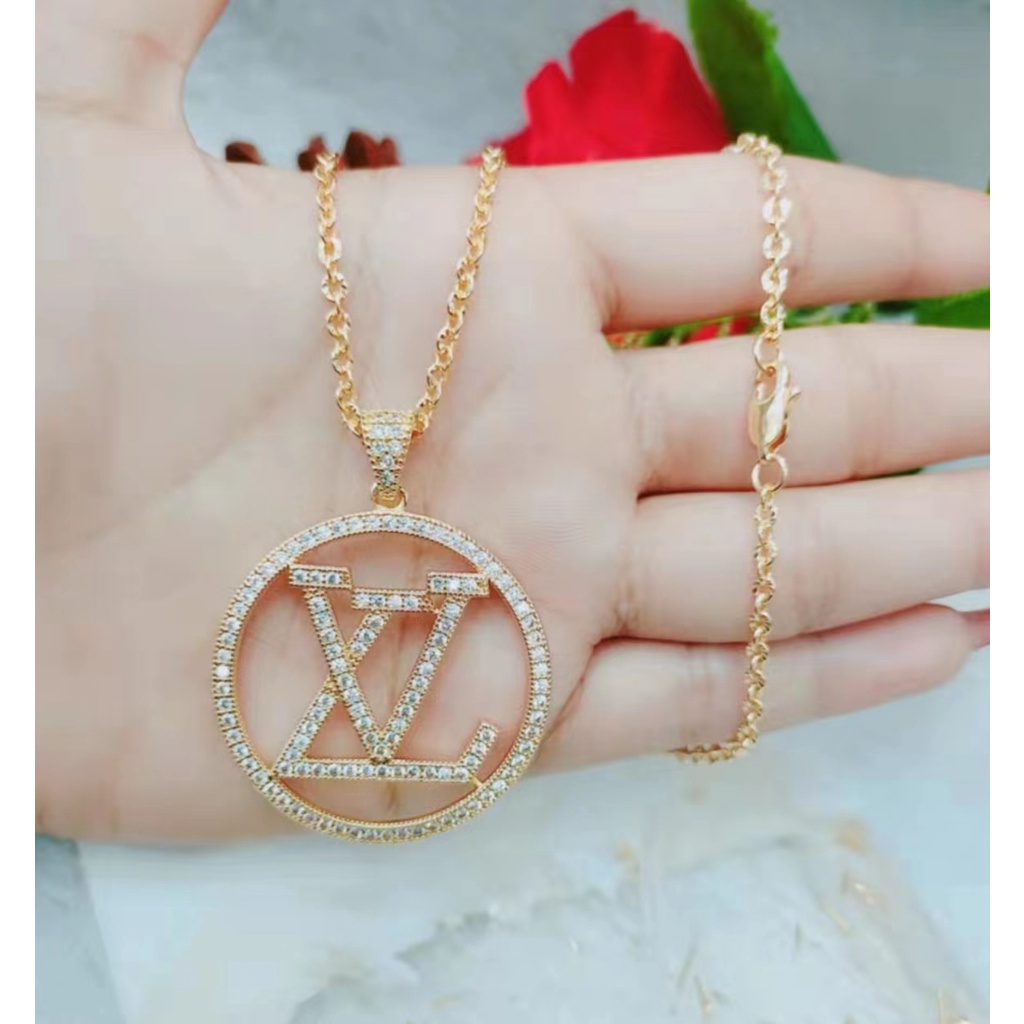 Kalung Xuping Mata Full Perhiasan Lapis Emas 18k L002 A,B