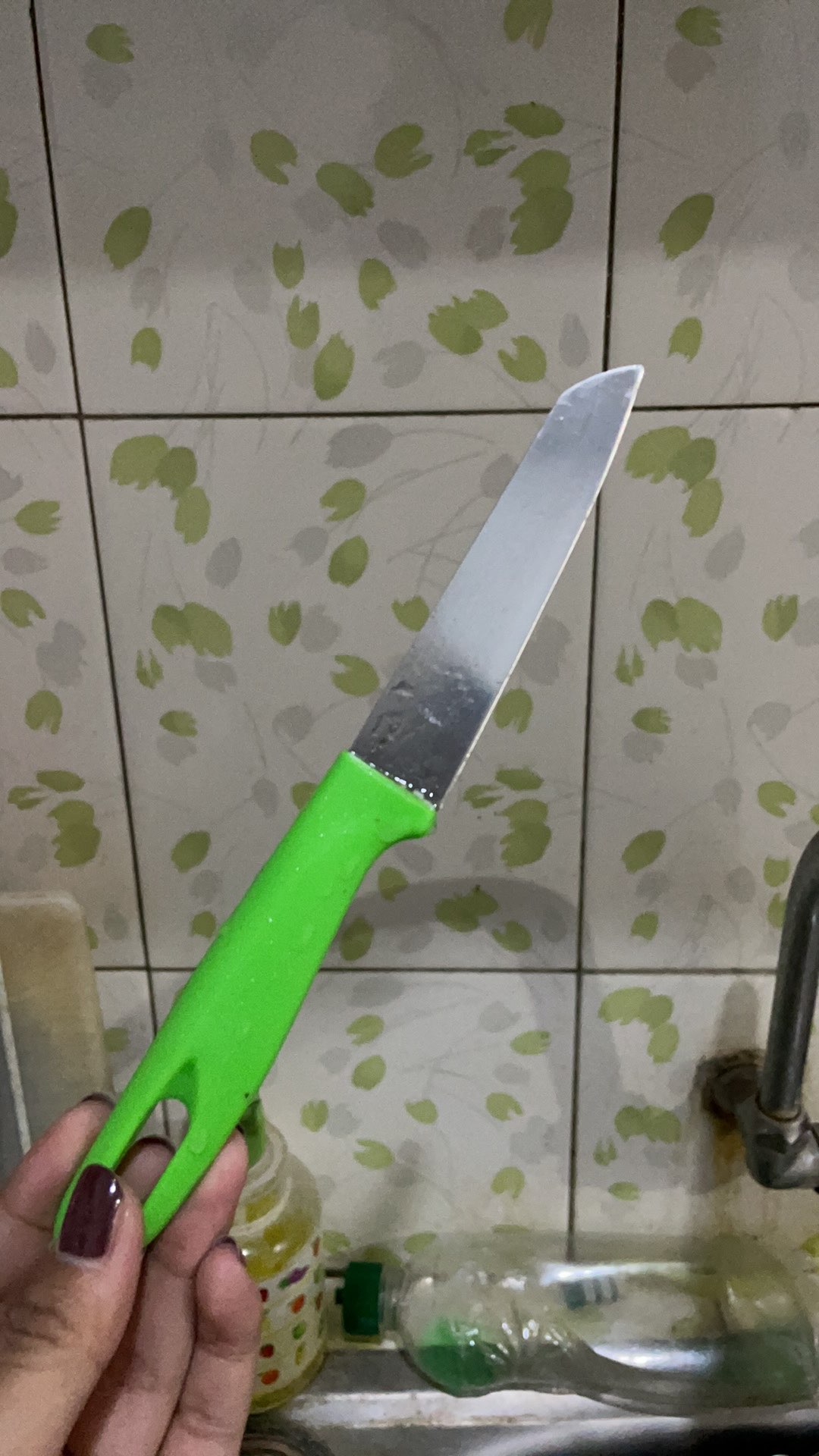 Duawarna Pisau Dapur Ukuran Kecil Mini Pisau Dapur Kitchen Knife Pengupas Buah Sayur Serbaguna Kc034