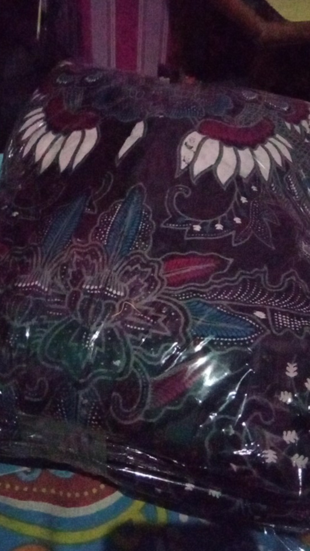 Tey-17 Batik Wanita Asj Sa Hrb026 Kenongo Kemeja Tosca Pendek