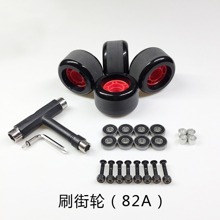 Roda skateboard 70x42mm 78a Bahan PU Elastis Tinggi