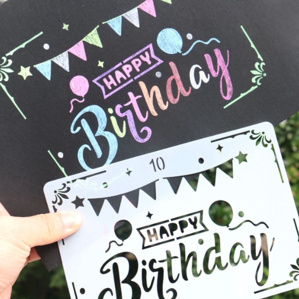 

Penggaris Lentur Huruf Happy Birthday