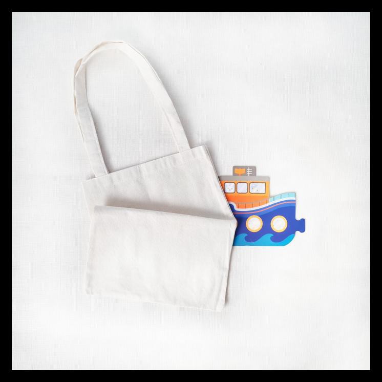 Ready Paket Melukis Tas Kanvas | Tote Bag Painting Set
