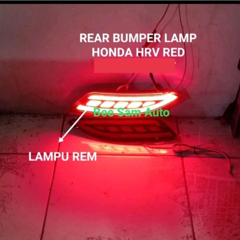 LAMPU REFLEKTOR BUMPER BELAKANG HRV