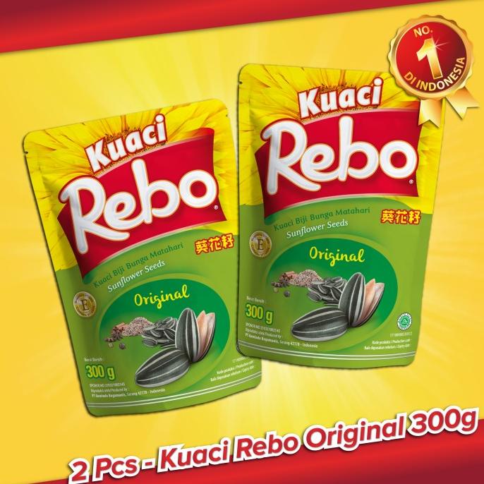 

Rebo Kuaci Bundling 2 PCS - Varian Rasa Original 300 Gram