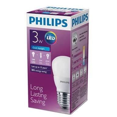 PHILIPS LAMPU LED 3 WATT