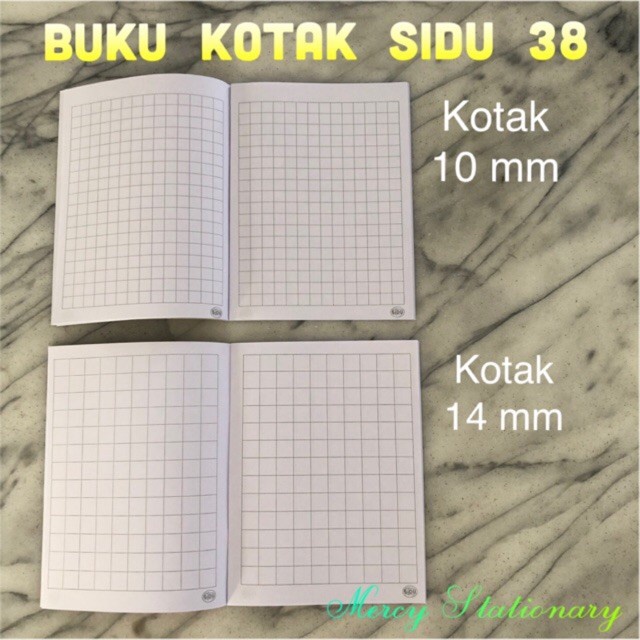 

Hemat Buku Tulis Kotak Besar 38 Lembar (10Pc) Sale!!!