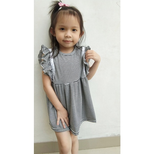 VISION ONLINE DRESS SALUR VIVIAN UMUR 1 2 3 TAHUN / COD/DRESS MURAH /DRESS ANAK /DRESS MODEL KEKINIAN