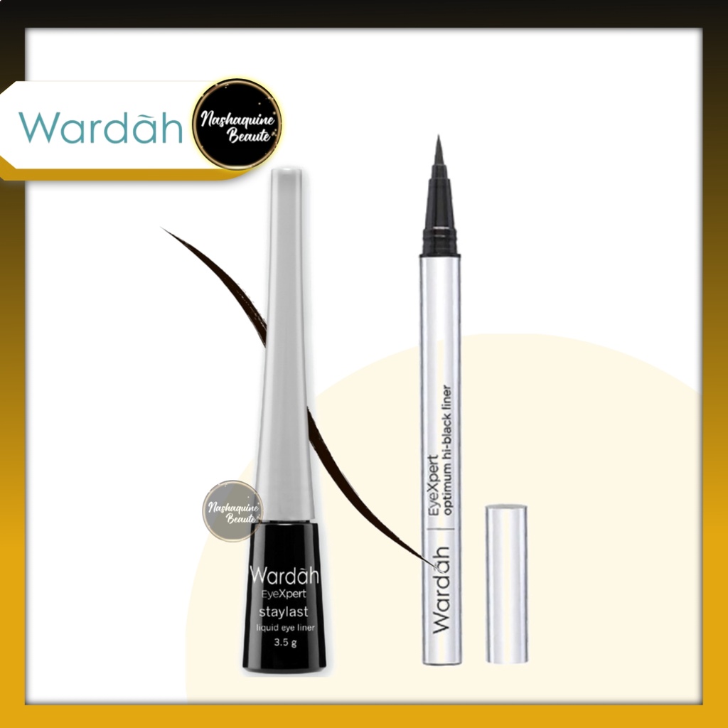 Wardah Eyexpert Staylast Liquid Eyeliner - Optimum Hi Black Liner