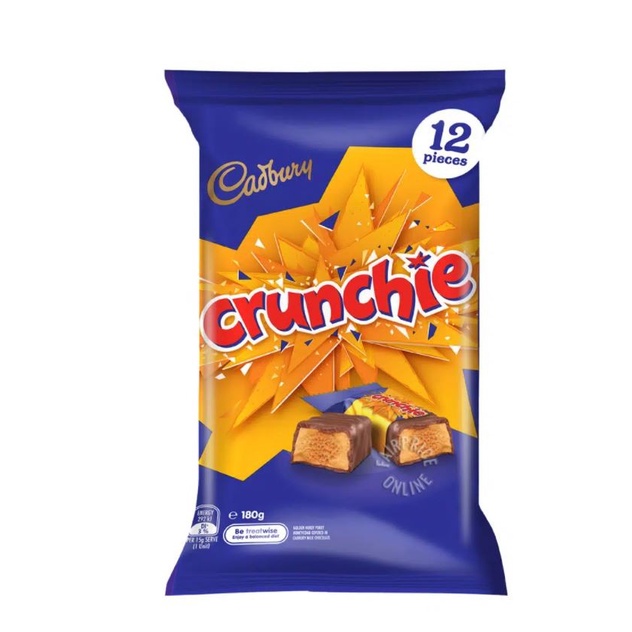 

CADBURY CHOCOLATE SHAREPACK - CRUNCHIE