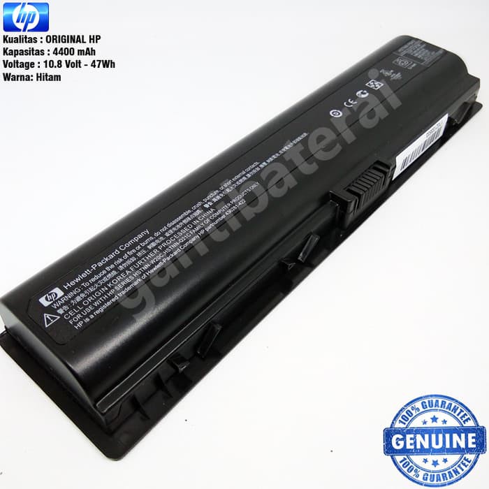 Baterai batre battery batu laptop ORI Compaq Presario  COMPAQ Presario A900, C700, F500, F700, V3000, V3100, V3500, V3600, V3700, V6000, V6100, V6200, V6300, V6400, V6500, V6500z, V6600, V6700, DV2000, DV6000 Series HSTNN-IB32, HSTNN-IB42, HSTNN-LB311