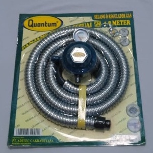 Regulator Quantum Paket Selang Tipe QRL-032 Plus Regulator / Paket Selang Regulator Gas Quantum / / 