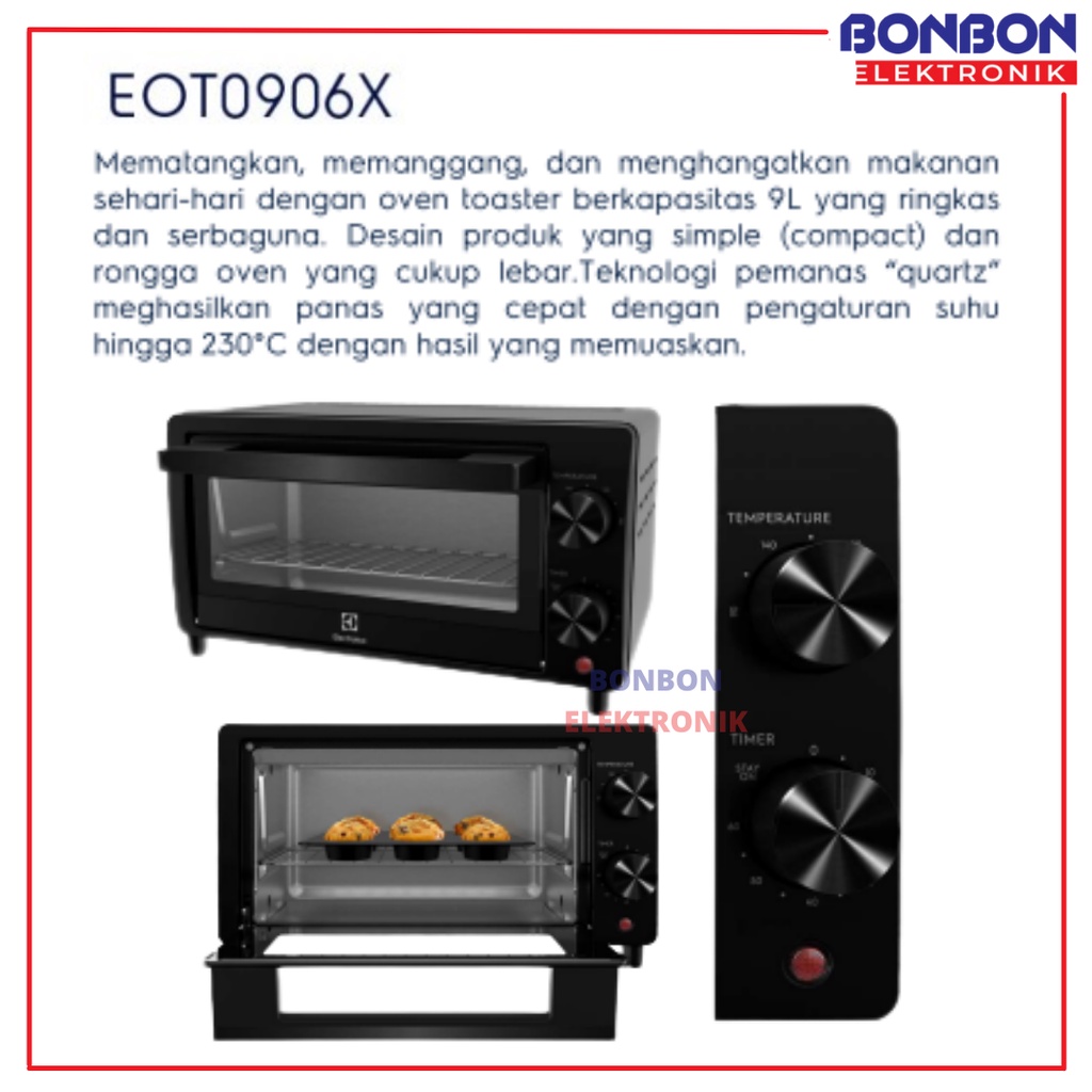 Electrolux Matrix FS - Versatile Oven EOT0906X 9L