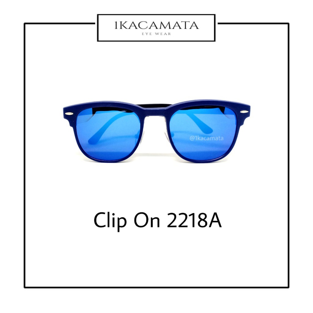 CLIP ON 2218A FREE 5 LENSA SUNGLASS CADANGAN MURAH BERKUALITAS