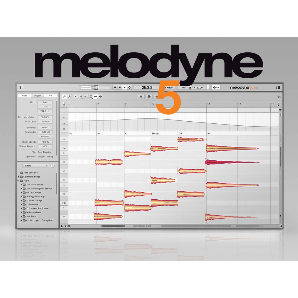 [FULL VERSION] Celemony Melodyne Studio 5 Vocal - GARANSI AKTIVASI