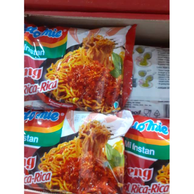 

Indomie goreng rica" 10x85g