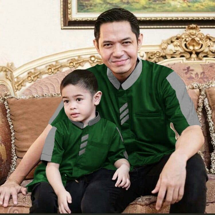 Couple Markos - Pakaian Pria - Couple Muslim Ayah&amp;Anak  Terbaru