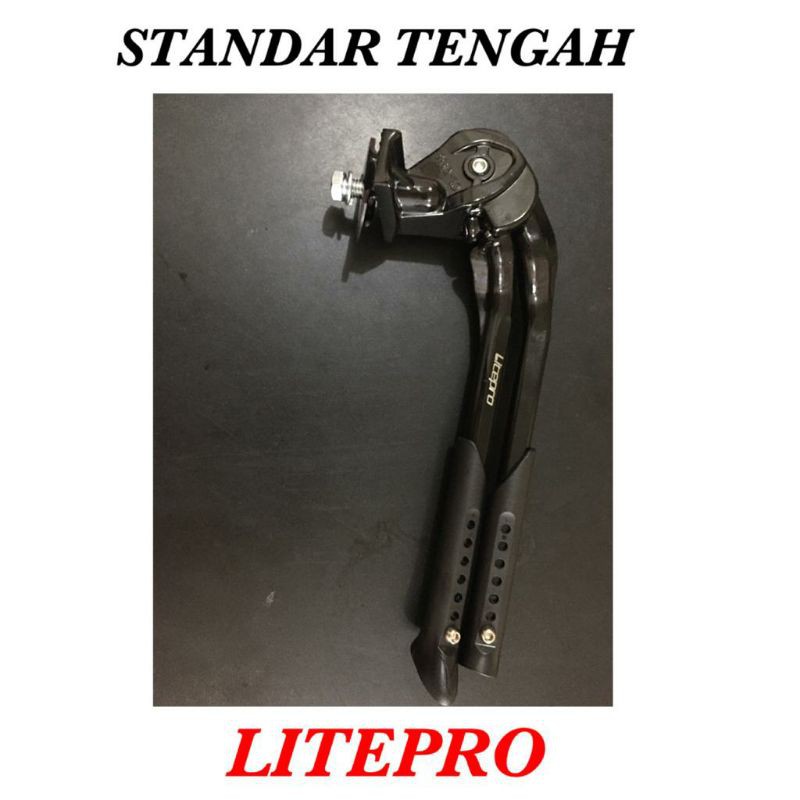 Double Kickstand Standar Jagang LITEPRO ORIGINAL for Folding Bike Sepeda Lipat  Seli FNHON DAHON