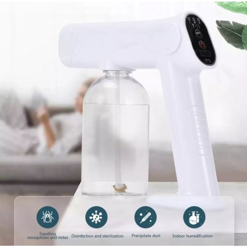 Alat fogging mesin semprot disinfektan nano spray gun 800mil Wireless