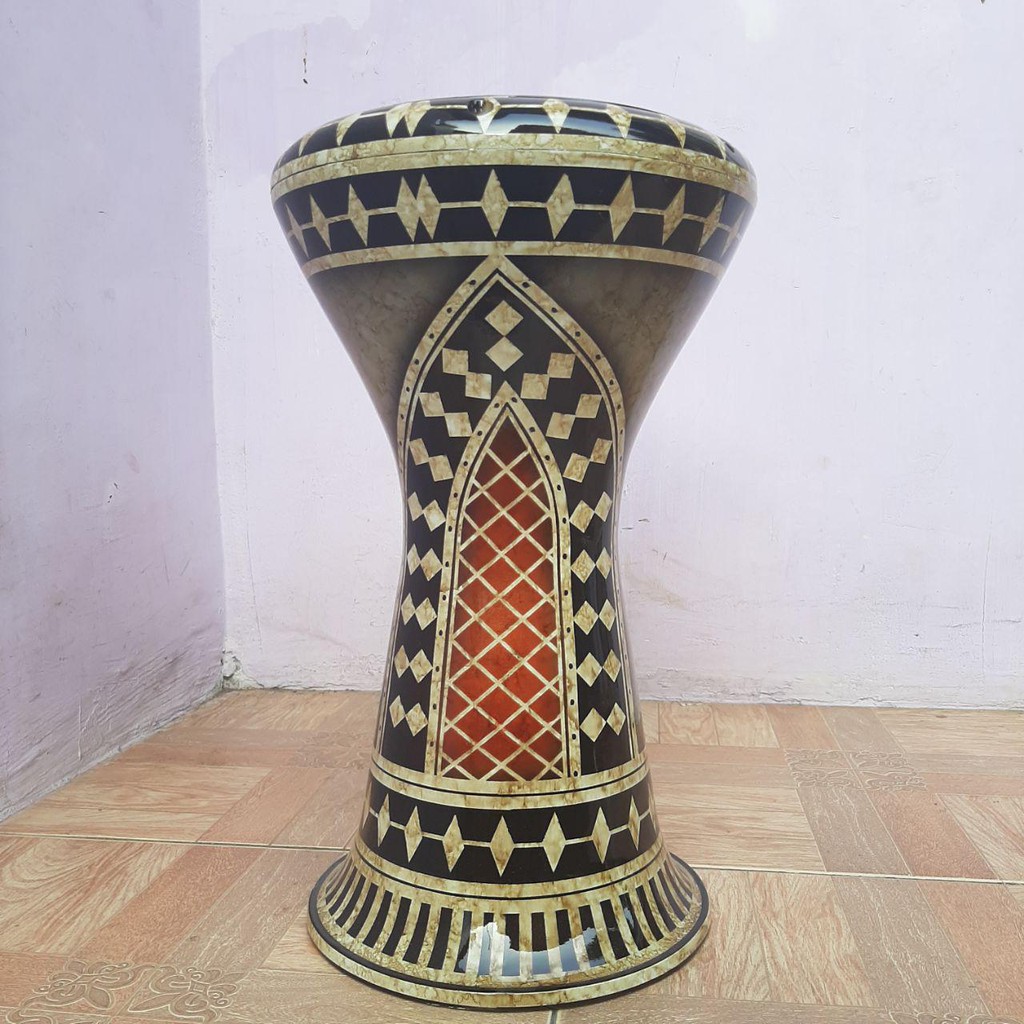 Jual darbuka dumbuk calti mewah mika power beat 8 in inci inch hadroh