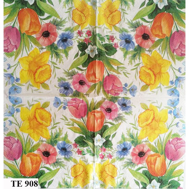 TISU DECOUPAGE EROPAH 33X33 CM TE 908 TTS