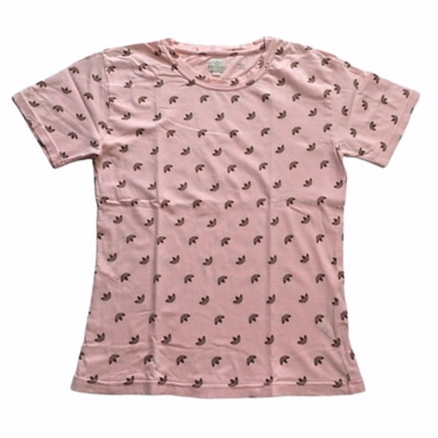 kaos ADIDAS MONOGRAM PINK cewe