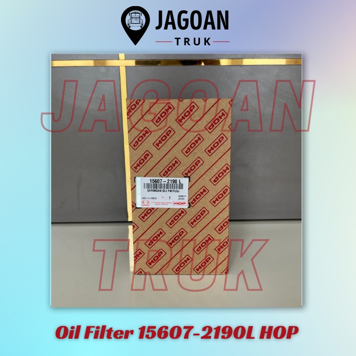 Oli Filter Hino 15607-2190L Filter Oli 156072190L HOP ORI Saringan Oli