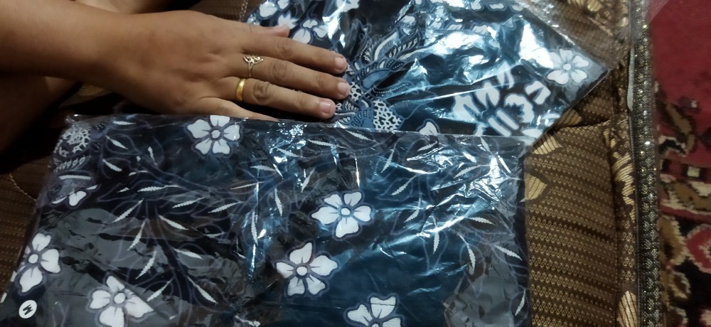 Maura Coupel Batik Couple Keluarga Sania Ruffle Ori Ndoro Jowi Dnt Motif Manuk Tarung