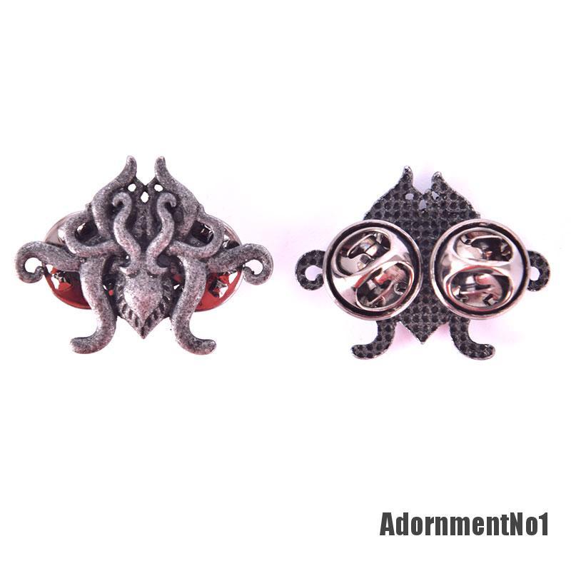 (Adornmentno1) Pin / Bros Cthulhu Untuk Dekorasi Pakaian / Tas Ransel