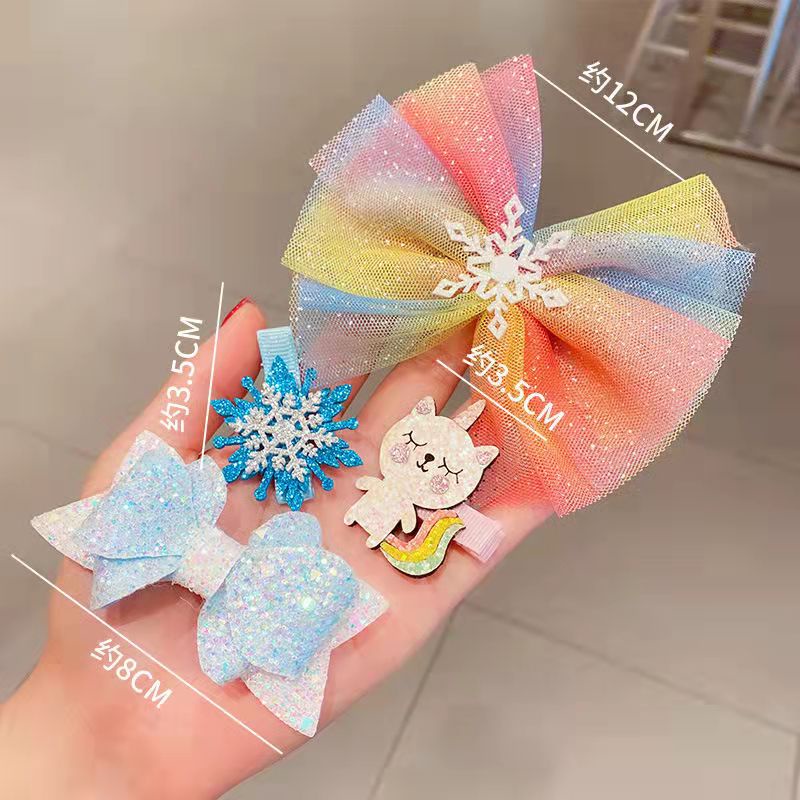 [PRINCESS KESLI]Ikat Rambut Anak Pita 5 Pcs/Set Jepit rambut anak perempuan korea aksesoris rambut bayi