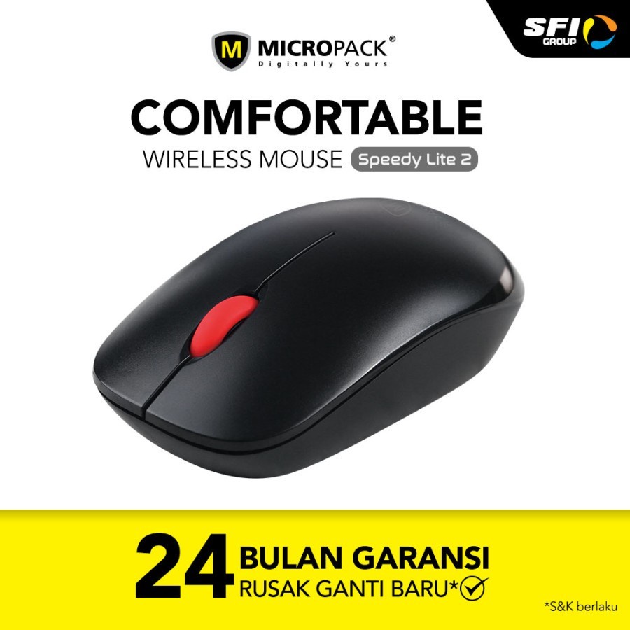 Micropack Optical Wireless Mouse Speedy Lite 2 MP 702W Resmi