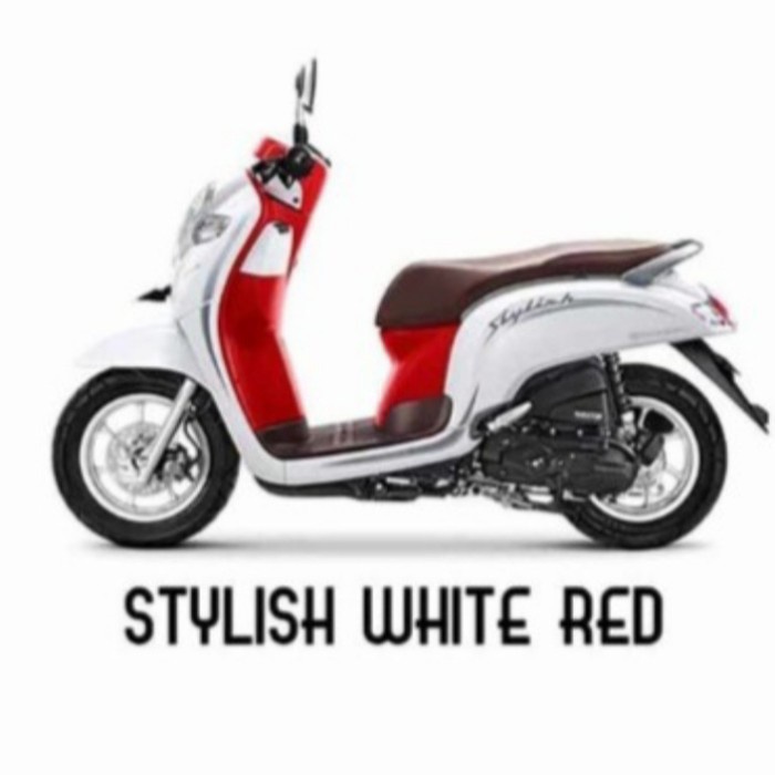 Cover Body Sayap Depan All New Scoopy Fi Donat 2018-2020 Putih