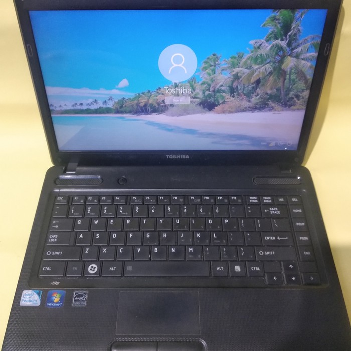 Toshiba Satellite C640 Pentium 2GB 320GB W7 Second