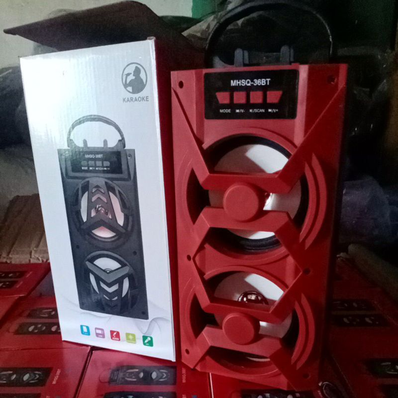 SPEAKER BLUETOOTH BT JUMBO KARAOKE FREE MIC