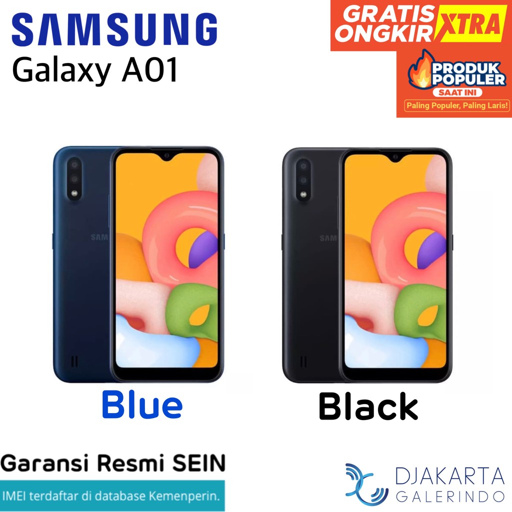 Samsung Galaxy A01 2/16 GB - Garansi Resmi SEIN | Shopee Indonesia