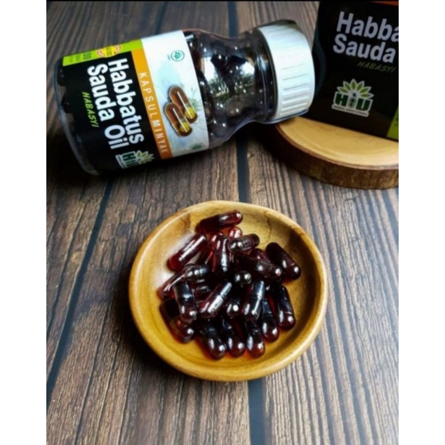 Habbatus sauda oil hiu isi 200 kapsul habbatussauda