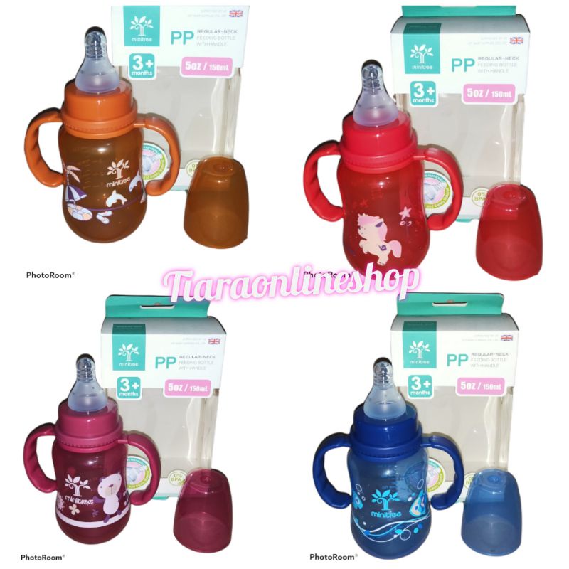 Botol susu baby minitree 150ml / botol dot bayi bpa free SNI size M