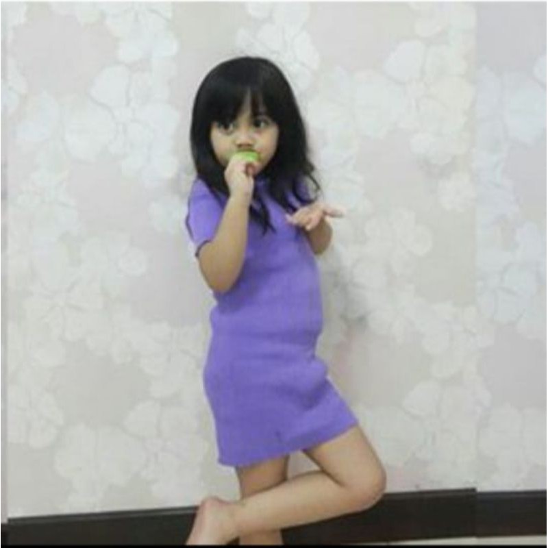 dress anak khaira rajut