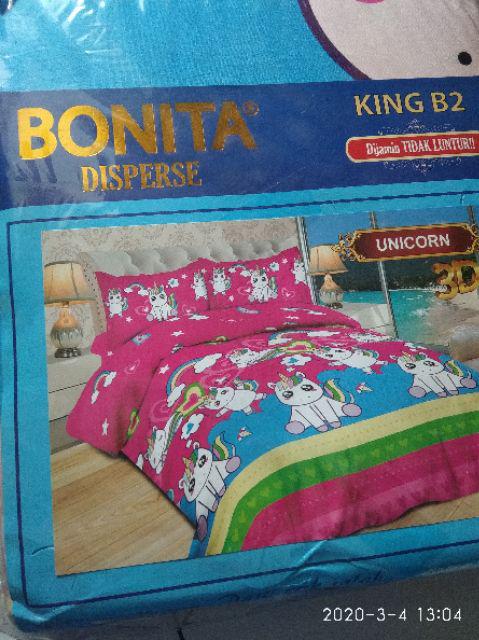 Bonita Seprei B2 Karakter 180x200 No 1 Sprey Adem Murah Sprei Kartun Anak - Ijn Plaza