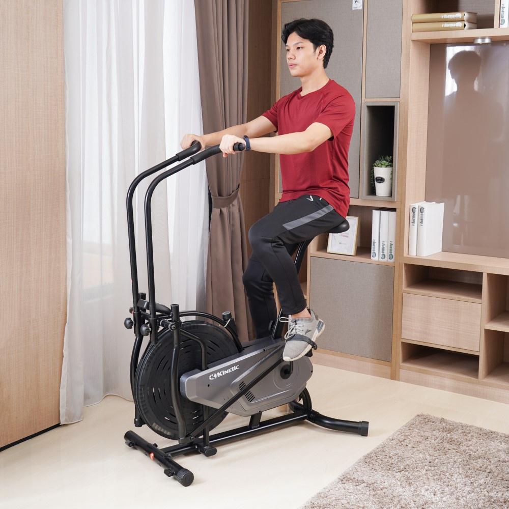 ACE - Kinetic Sepeda Statis - Abu-Abu/Hitam-2